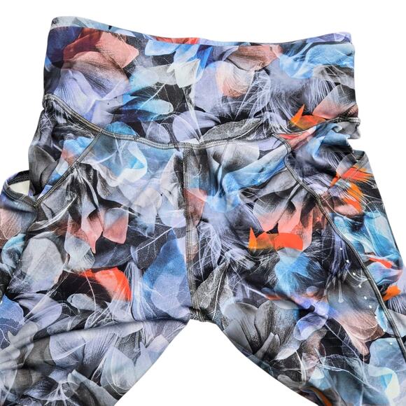 Lululemon Sz 6 Fast & Free Tight 25" High Rise Luminescent Floral Gym - Picture 4 of 11